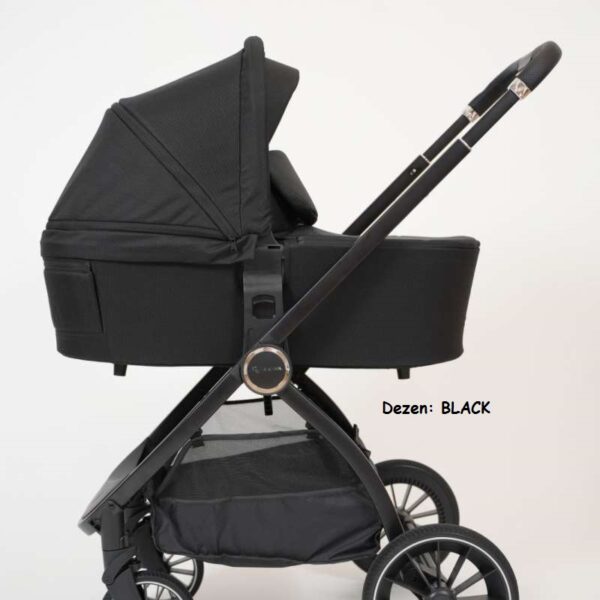 Kolica za bebe La Mama TRIO, set 3u1 BLACK