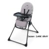 Hranilica za bebe Kinderkraft BINCI DARK GRAY