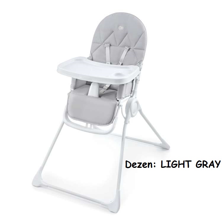 Hranilica za bebe Kinderkraft BINCI LIGHT GRAY