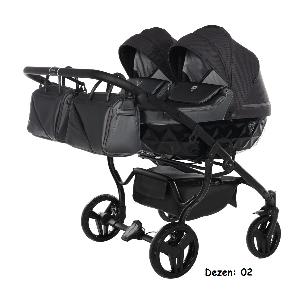 Kolica za blizance Junama SAPHIRE DUO STANDARD set 2/3u1 02