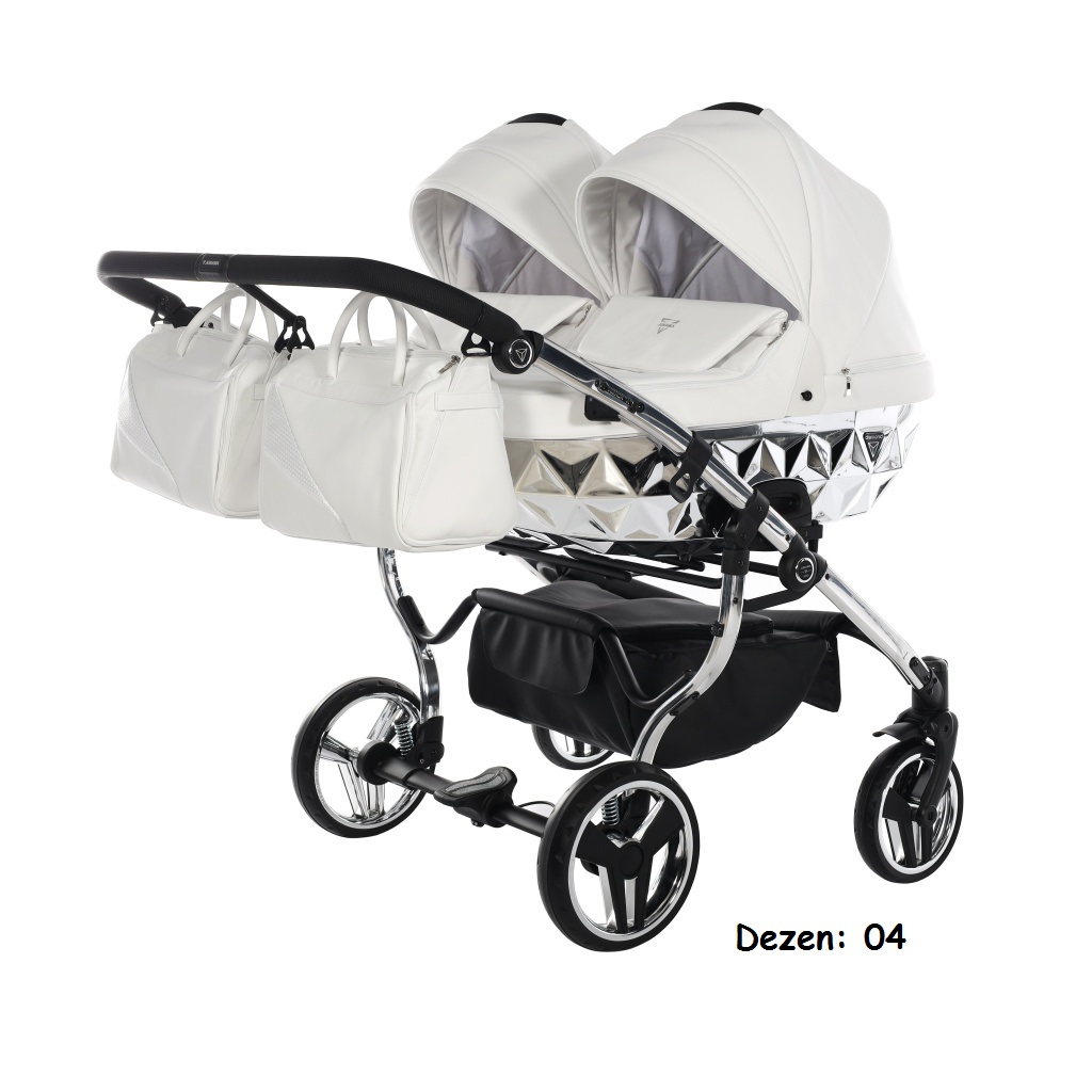 Kolica za blizance Junama MIRROR SHINE DUO STANDARD set 2/3u1 04