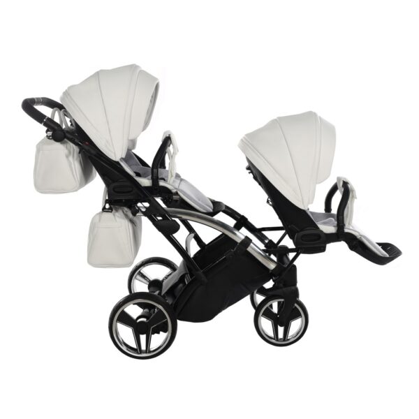 Kolica za blizance Junama MIRROR SHINE DUO SLIM set 2/3u1