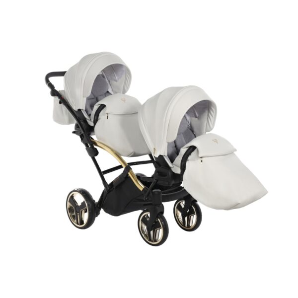 Kolica za blizance Junama MIRROR SHINE DUO SLIM set 2/3u1