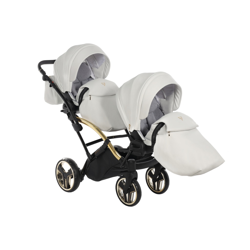 Kolica za blizance Junama MIRROR SHINE DUO SLIM set 2/3u1