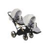 Kolica za blizance Junama MIRROR SHINE DUO SLIM set 2/3u1