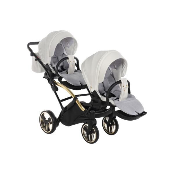 Kolica za blizance Junama MIRROR SHINE DUO SLIM set 2/3u1