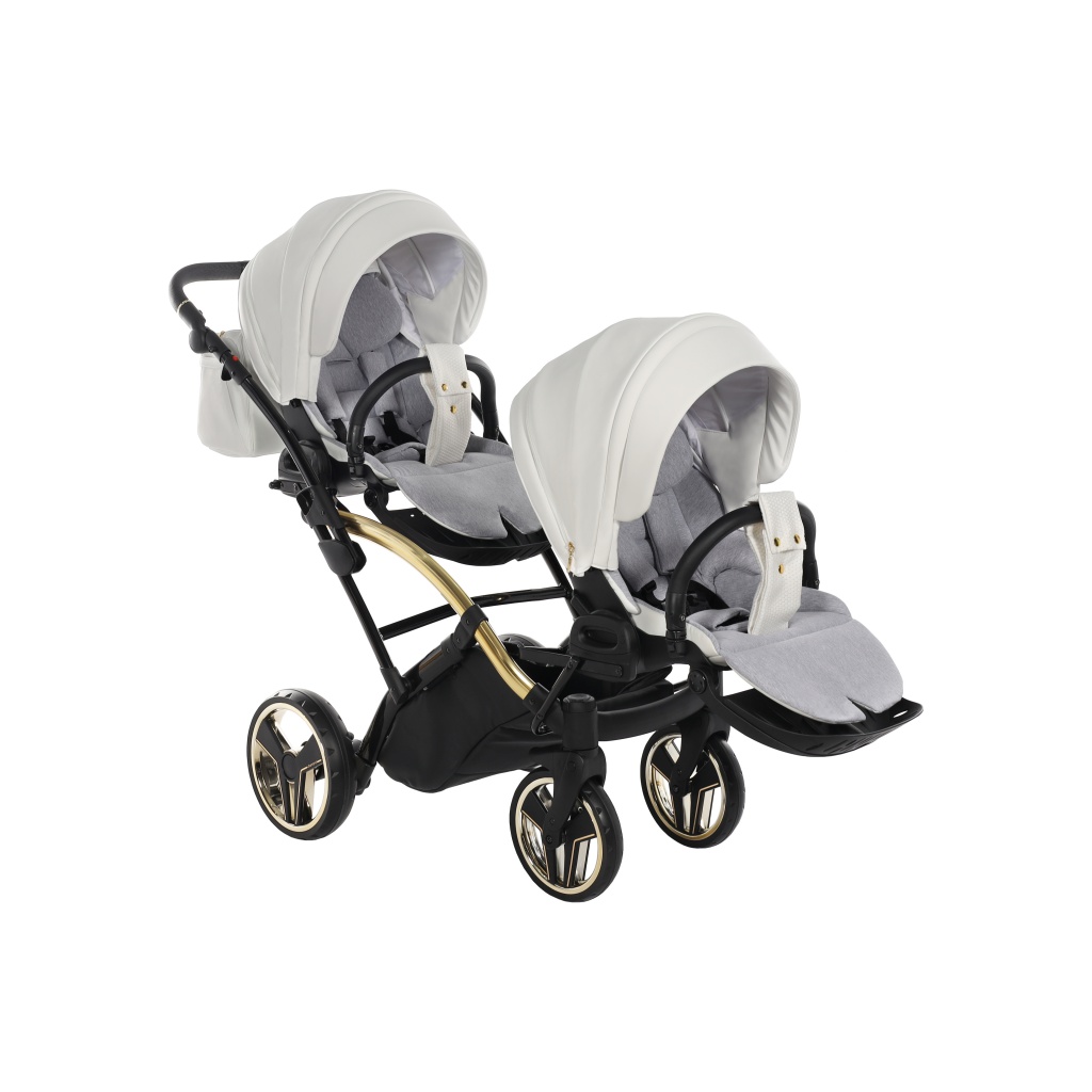 Kolica za blizance Junama MIRROR SHINE DUO SLIM set 2/3u1