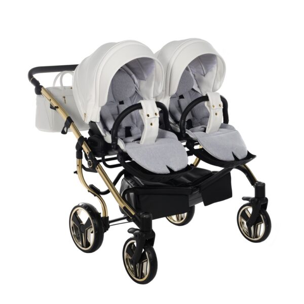 Kolica za blizance Junama MIRROR SHINE DUO STANDARD set 2/3u1