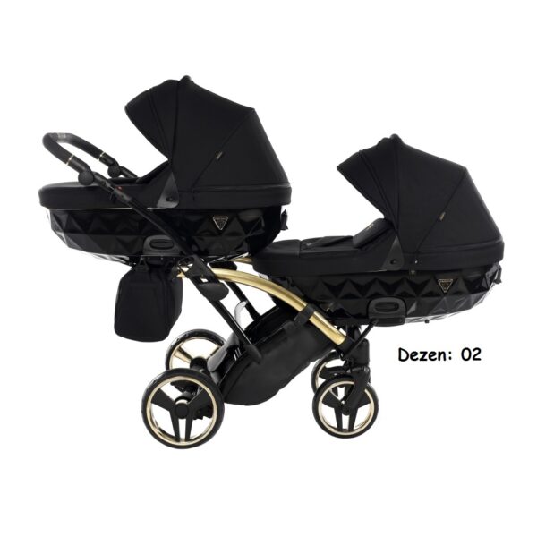 Kolica za blizance Junama S-LINE DUO SLIM set 2/3u1 02