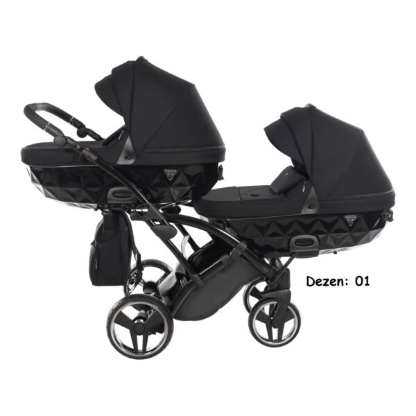 Kolica za blizance Junama BASIC DUO SLIM set 2/3u1 01