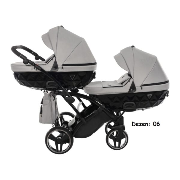 Kolica za blizance Junama BASIC DUO SLIM set 2/3u1 06