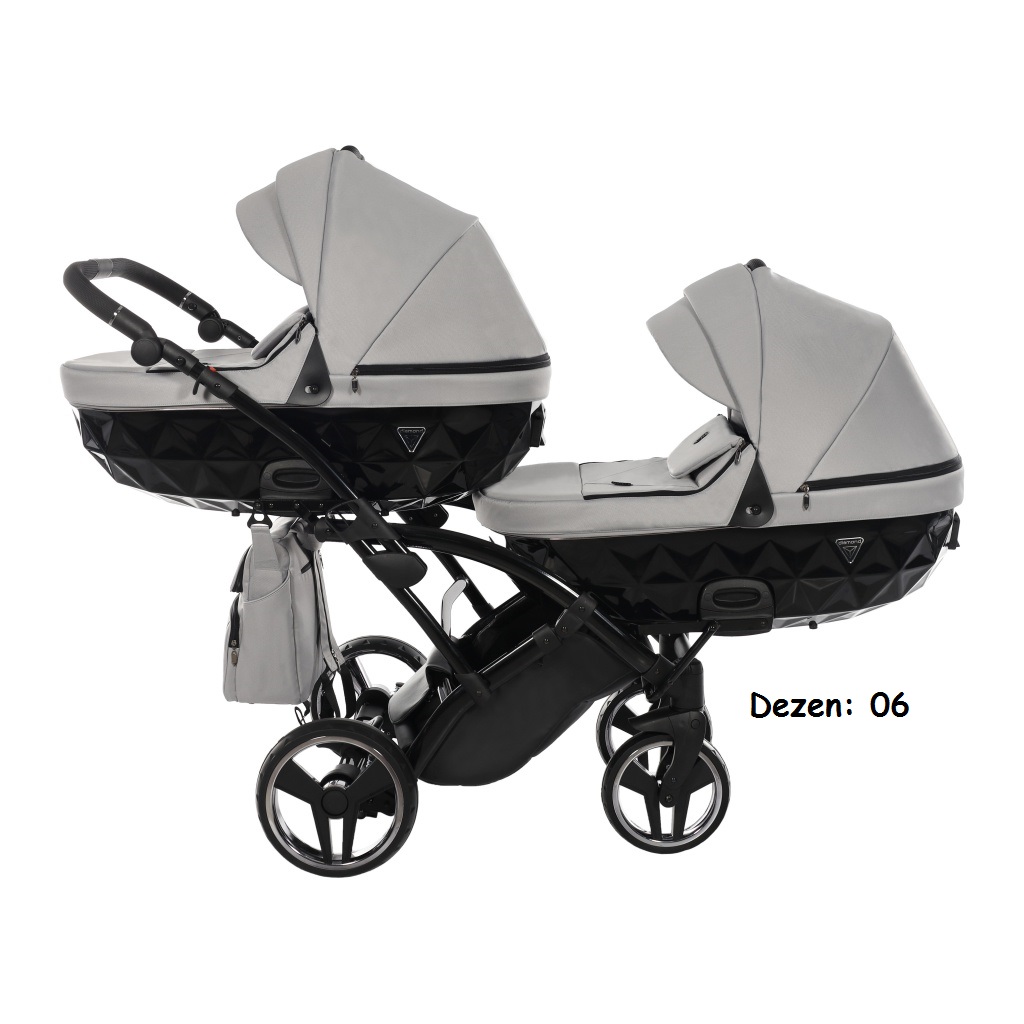 Kolica za blizance Junama BASIC DUO SLIM set 2/3u1 06