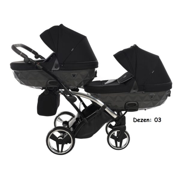 Kolica za blizance Junama S-LINE DUO SLIM set 2/3u1 03