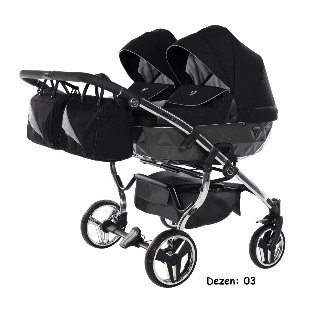 Kolica za blizance Junama S-LINE DUO STANDARD set 2/3u1 03