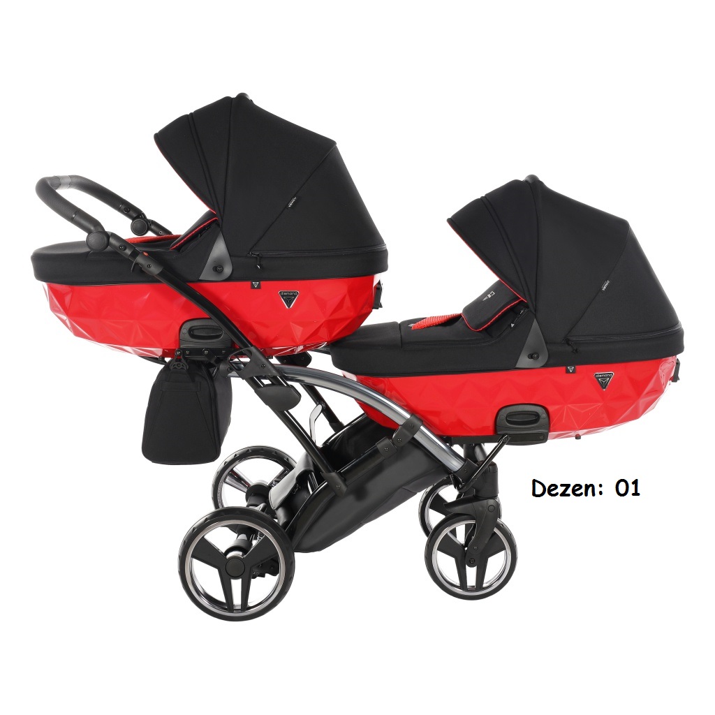 Kolica za blizance Junama S-LINE DUO SLIM set 2/3u1 01
