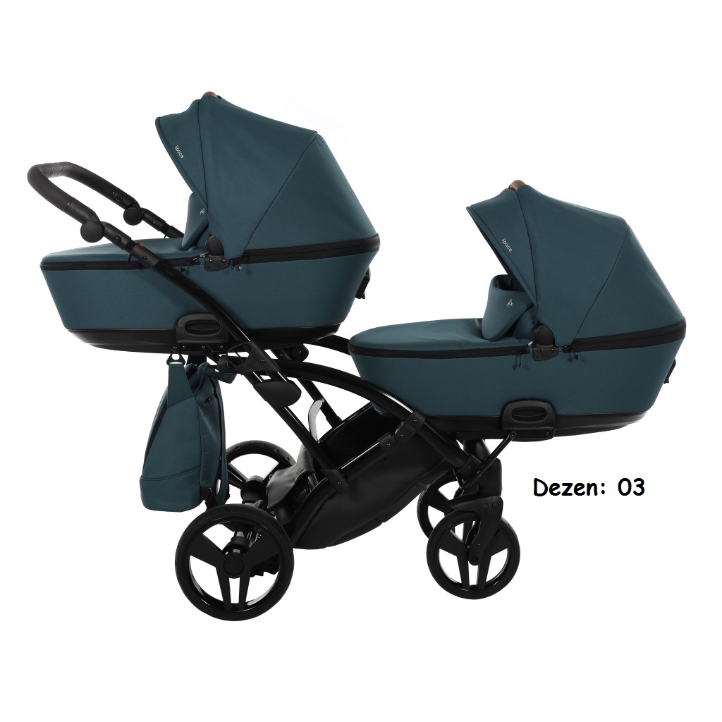 Kolica za blizance Junama SPACE DUO SLIM set 2/3u1 03