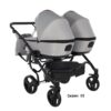 Kolica za blizance Junama SPACE DUO STANDARD set 2/3u1 01