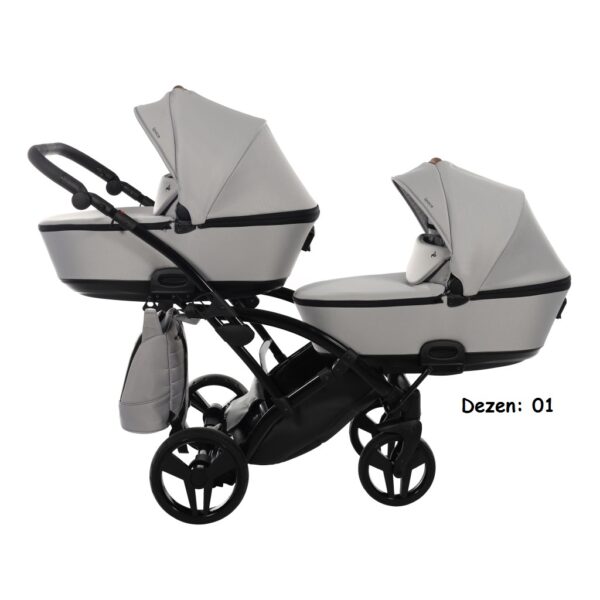 Kolica za blizance Junama SPACE DUO SLIM set 2/3u1 01