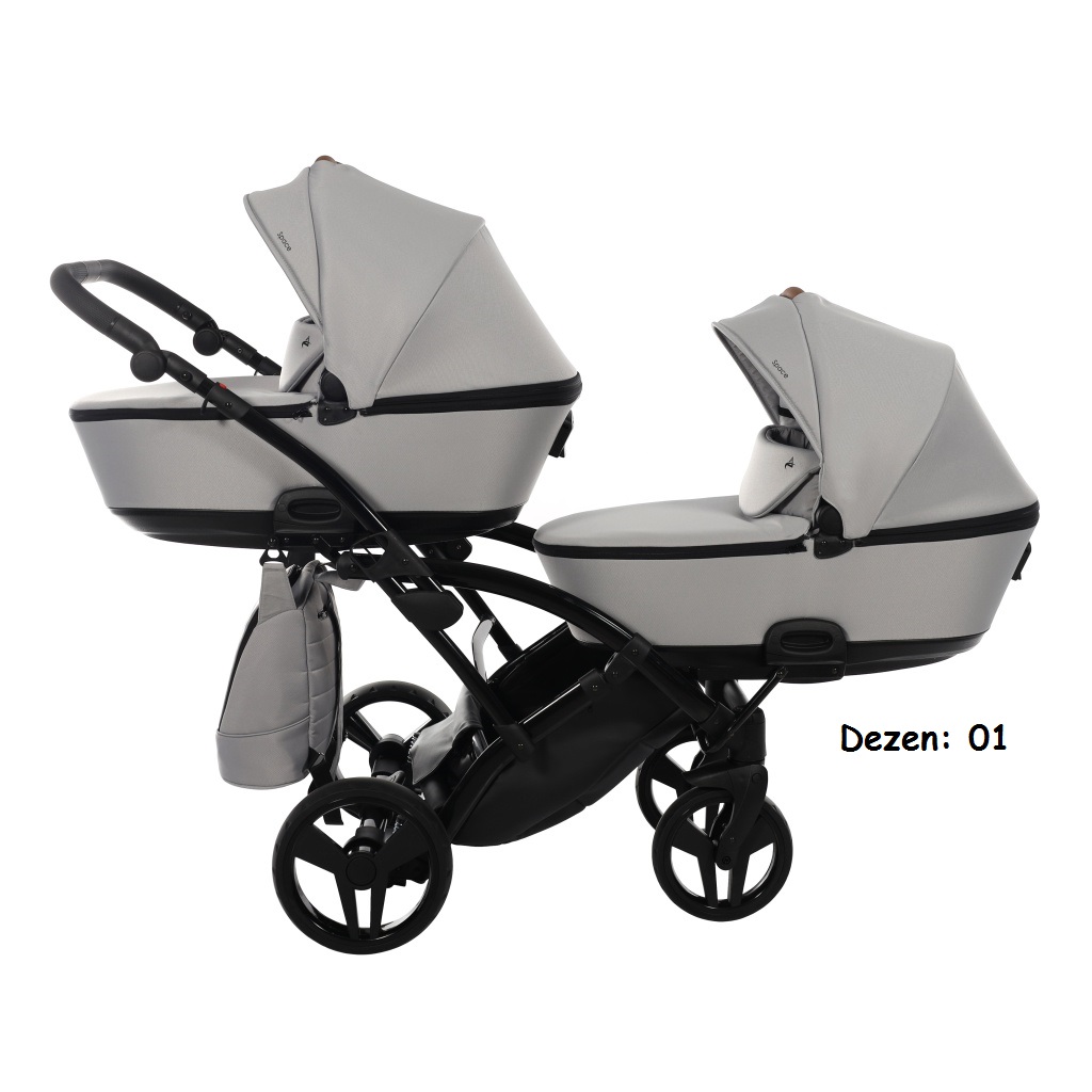 Kolica za blizance Junama SPACE DUO SLIM set 2/3u1 01