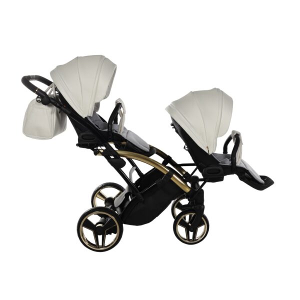 Kolica za blizance Junama MIRROR SATIN DUO SLIM set 2/3u1