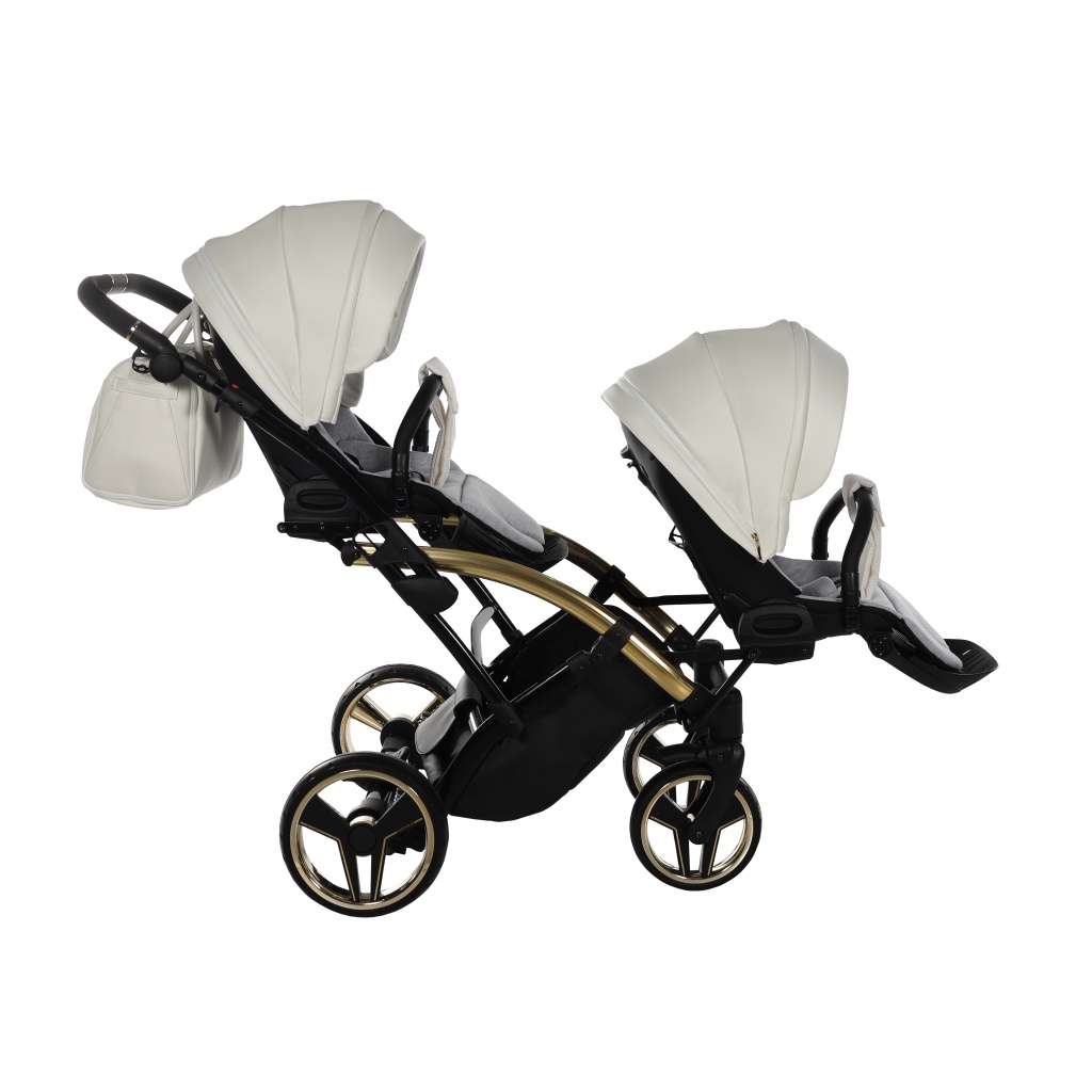 Kolica za blizance Junama MIRROR SATIN DUO SLIM set 2/3u1