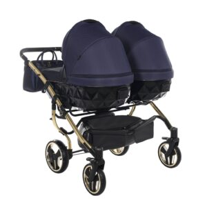 Kolica za blizance Junama SAPHIRE DUO STANDARD set 2/3u1