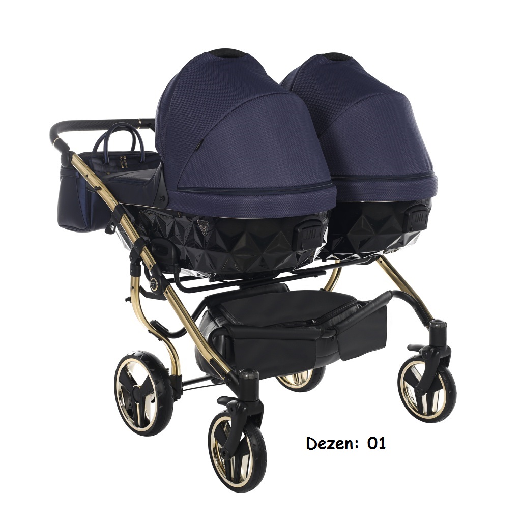 Kolica za blizance Junama SAPHIRE DUO STANDARD set 2/3u1 01