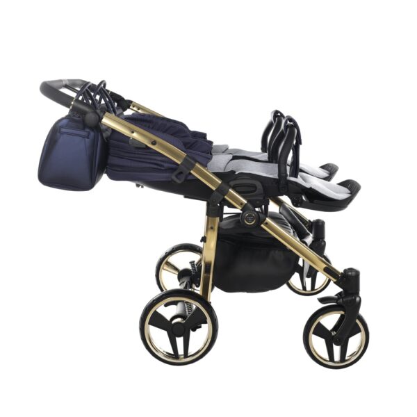 Kolica za blizance Junama SAPHIRE DUO STANDARD set 2/3u1