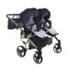 Kolica za blizance Junama SAPHIRE DUO STANDARD set 2/3u1