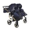 Kolica za blizance Junama SAPHIRE DUO STANDARD set 2/3u1