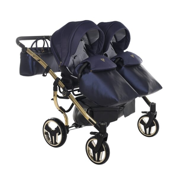 Kolica za blizance Junama SAPHIRE DUO STANDARD set 2/3u1