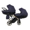 Kolica za blizance Junama SAPHIRE DUO SLIM set 2/3u1