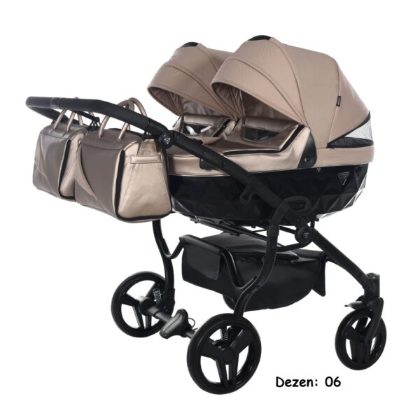 Kolica za blizance Junama SAPHIRE DUO STANDARD set 2/3u1 06