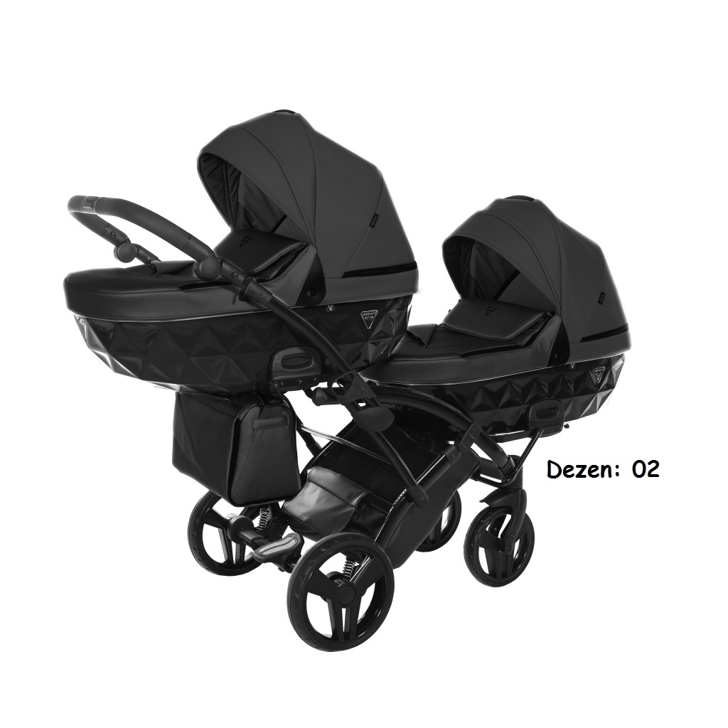 Kolica za blizance Junama SAPHIRE DUO SLIM set 2/3u1 02