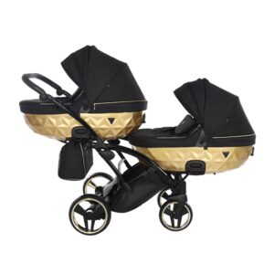 Kolica za blizance Junama MIRROR SATIN DUO SLIM set 2/3u1