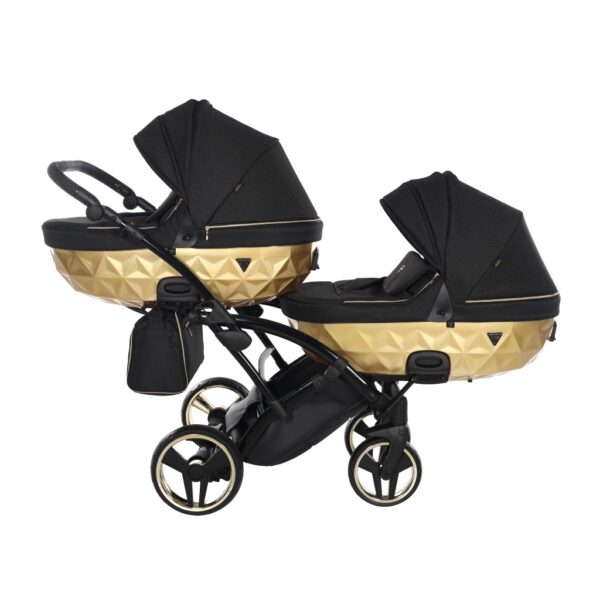 Kolica za blizance Junama MIRROR SATIN DUO SLIM set 2/3u1