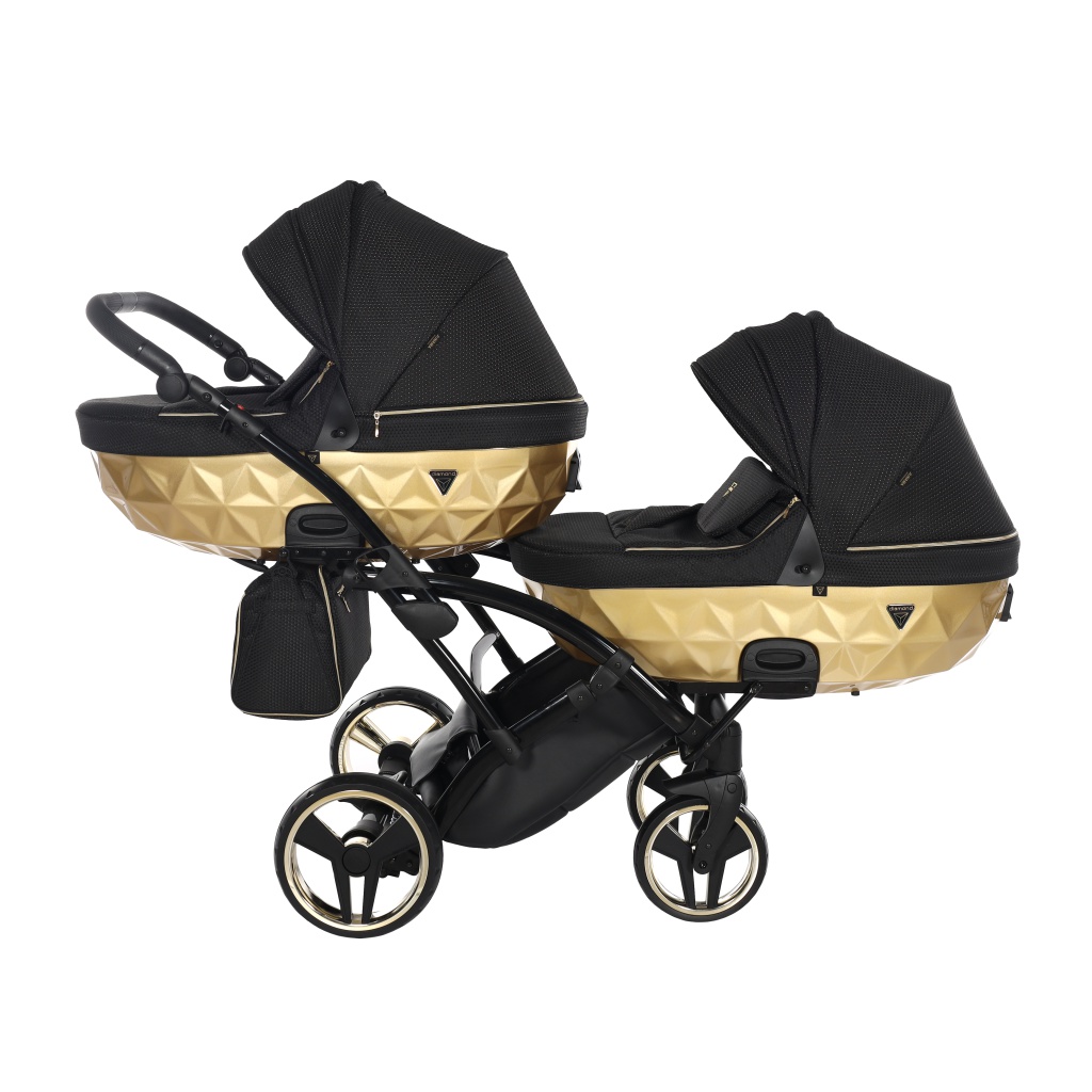 Kolica za blizance Junama MIRROR SATIN DUO SLIM set 2/3u1