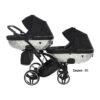 Kolica za blizance Junama MIRROR SATIN DUO SLIM set 2/3u1 01