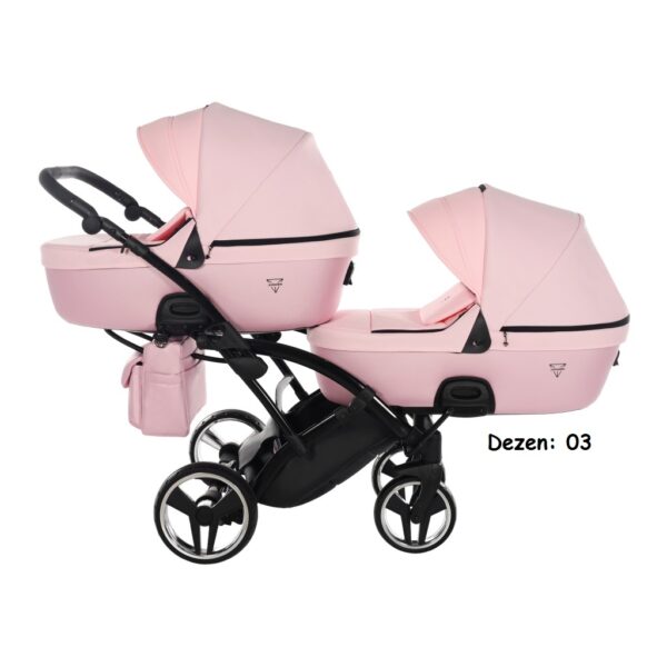 Kolica za blizance Junama TERMO MIX DUO SLIM set 2/3u1 03
