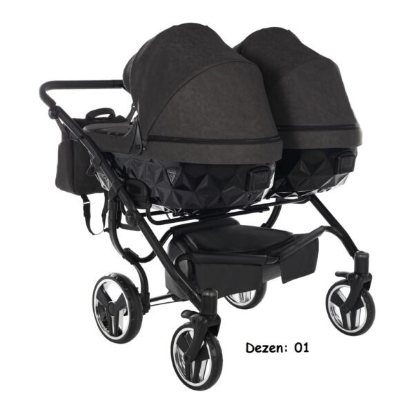 Kolica za blizance Junama CARO DUO STANDARD set 2/3u1 01