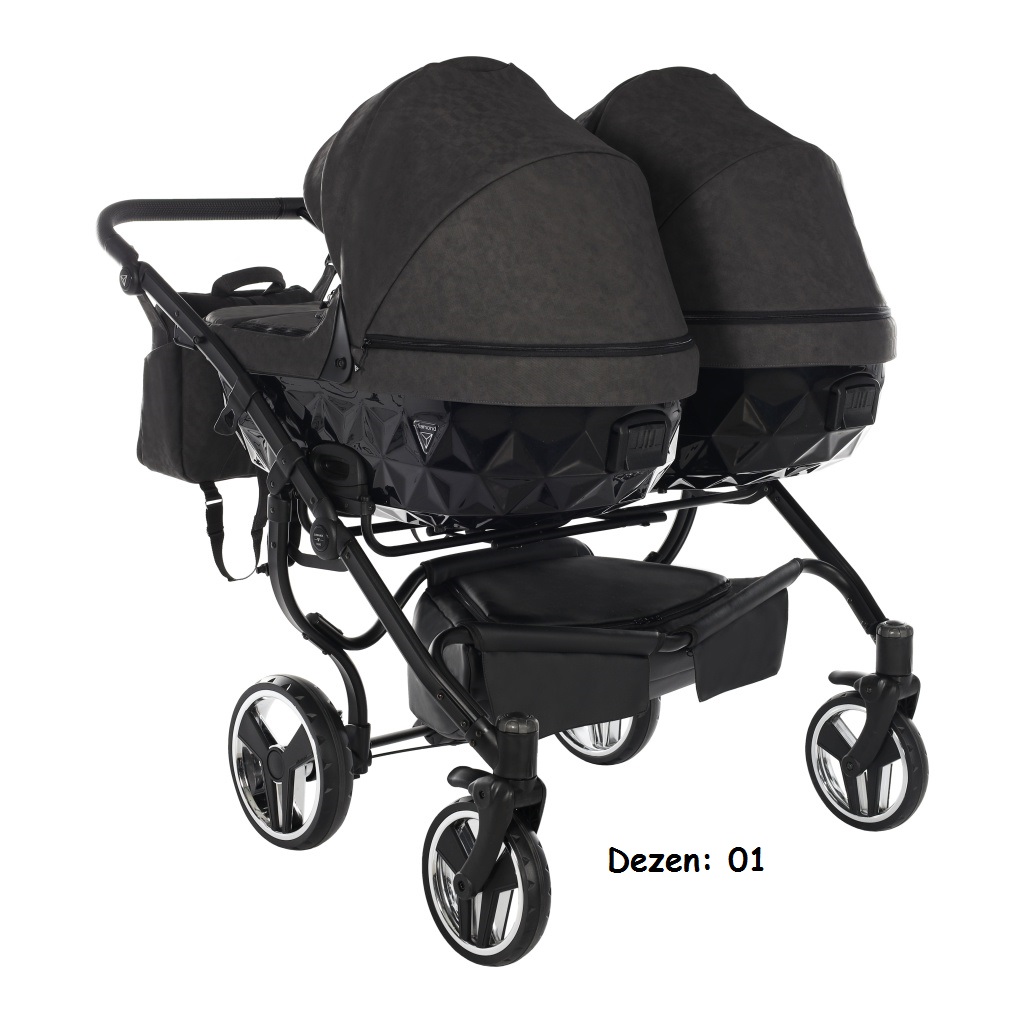 Kolica za blizance Junama CARO DUO STANDARD set 2/3u1 01