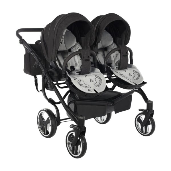 Kolica za blizance Junama CARO DUO STANDARD set 2/3u1