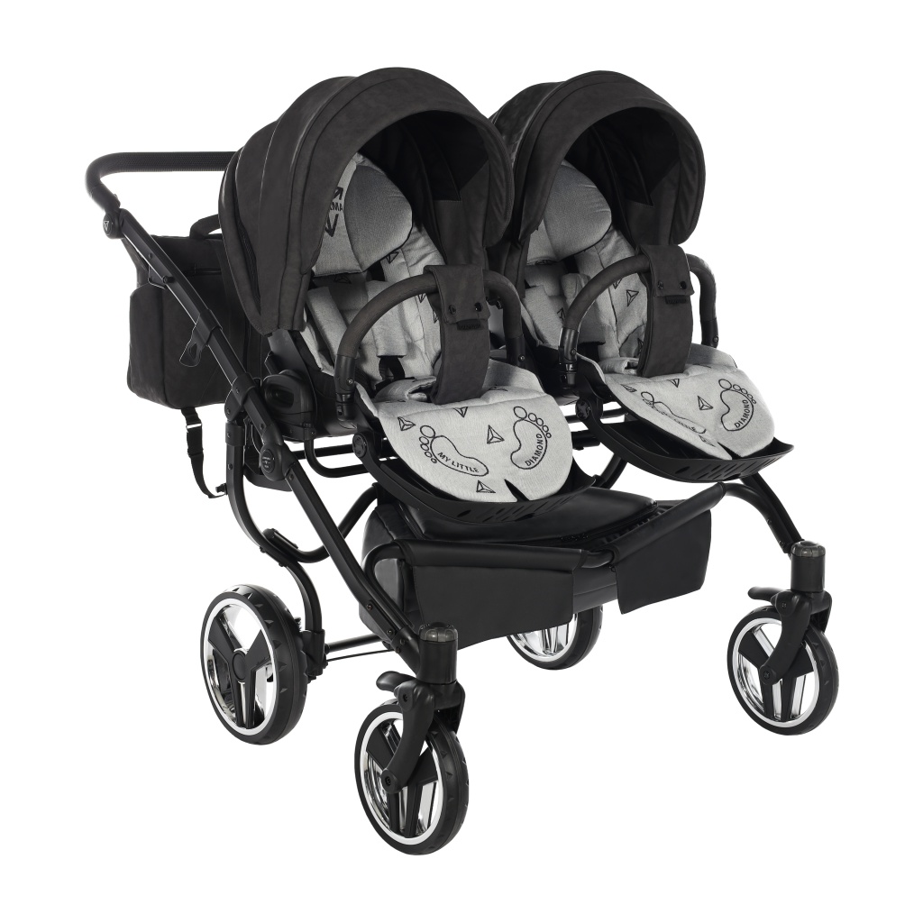 Kolica za blizance Junama CARO DUO STANDARD set 2/3u1