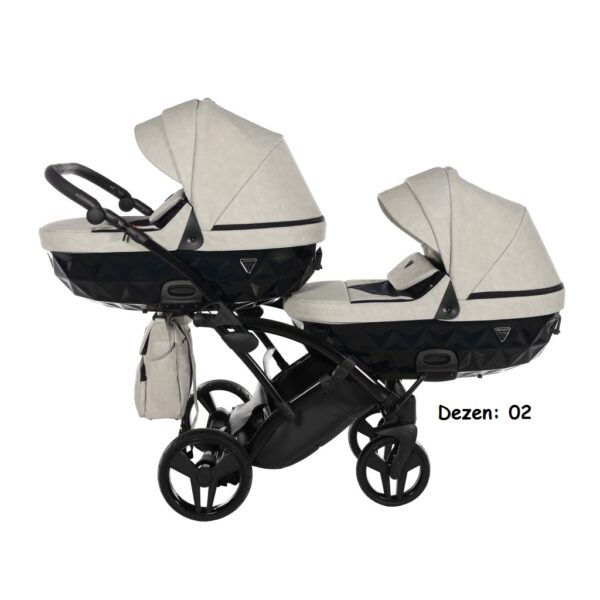 Kolica za blizance Junama CARO DUO SLIM set 2/3u1 02