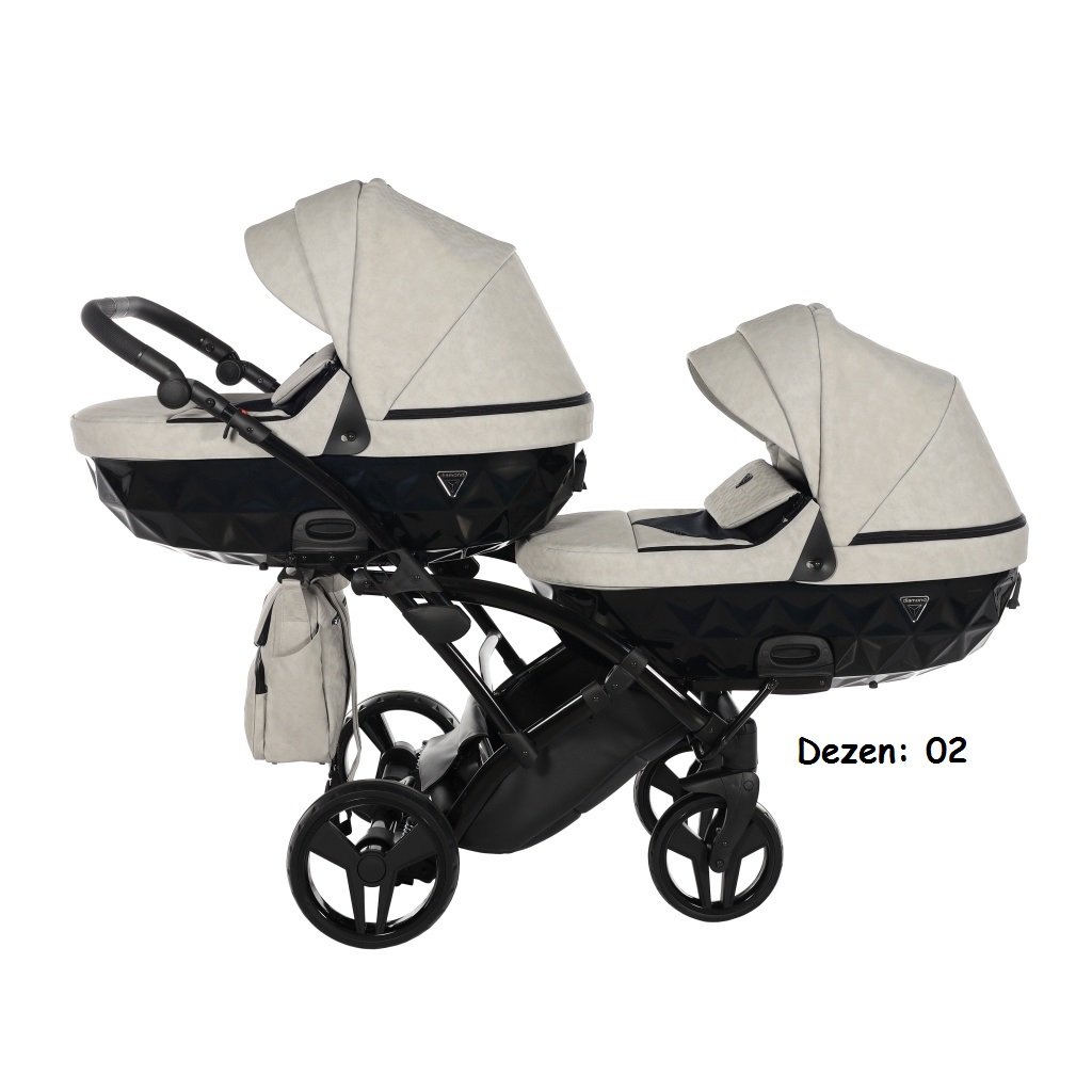 Kolica za blizance Junama CARO DUO SLIM set 2/3u1 02