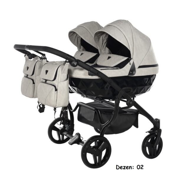 Kolica za blizance Junama CARO DUO STANDARD set 2/3u1 02