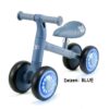 Tricikli / guralica za decu Kinderkraft CUTIE FLASH BLUE