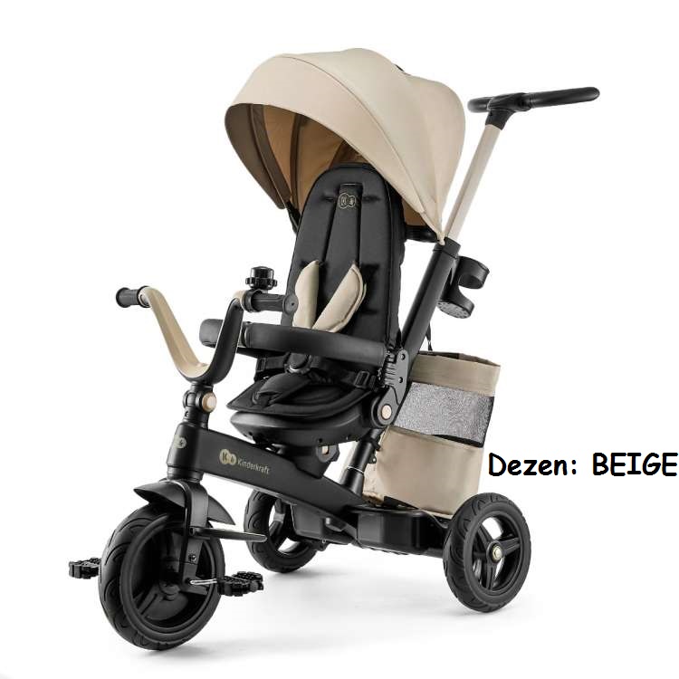 Tricikli / guralica za decu, Kinderkraft EASY TWIST BEIGE