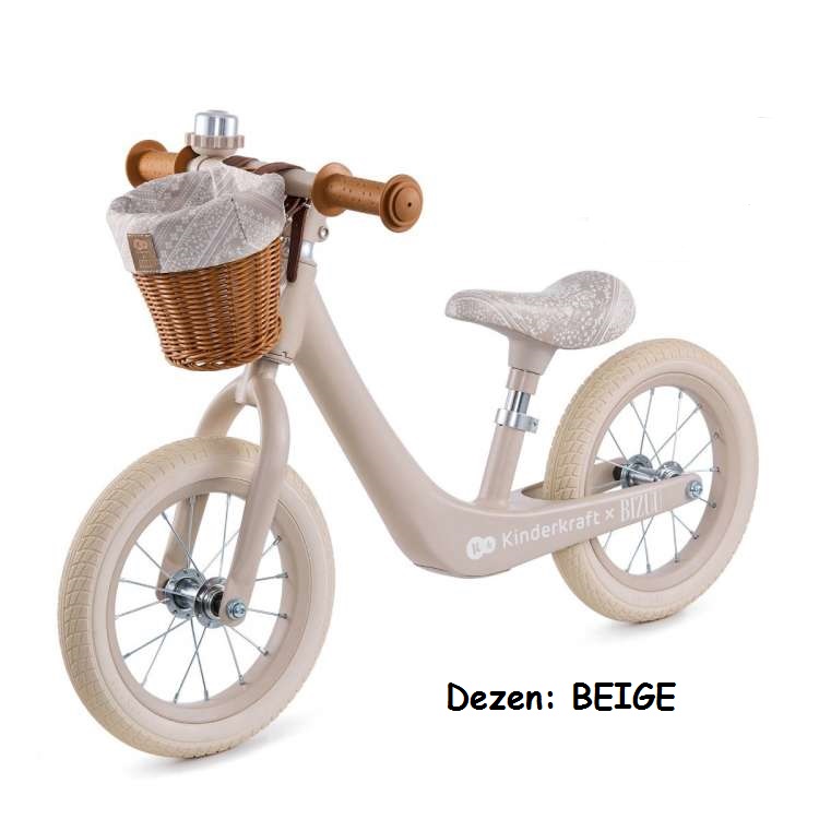 Guralica/balance bike Kinderkraft RAPID 2 BIZUU BEIGE
