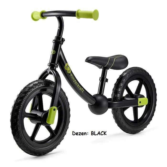 Guralica/balance bike Kinderkraft 2 WAY NEXT BLACK